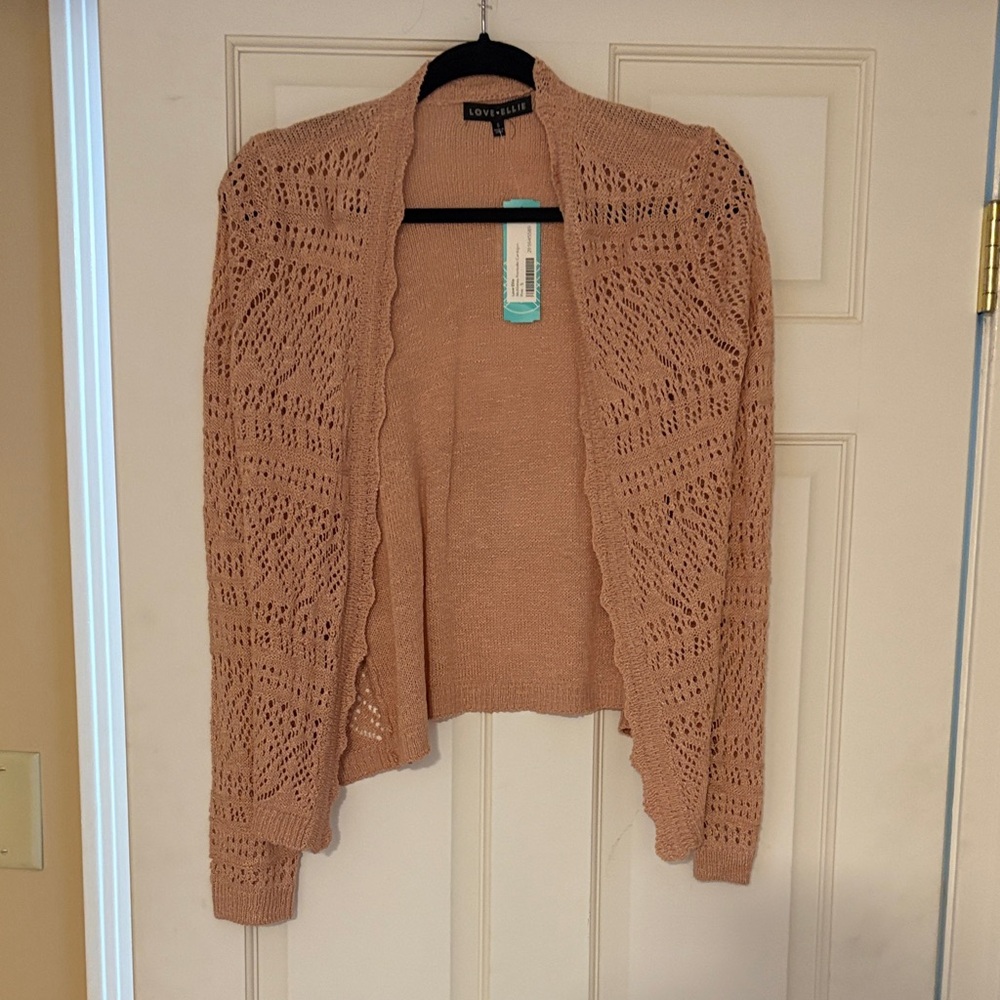 Love Tree Women's Light Brown Cardigan